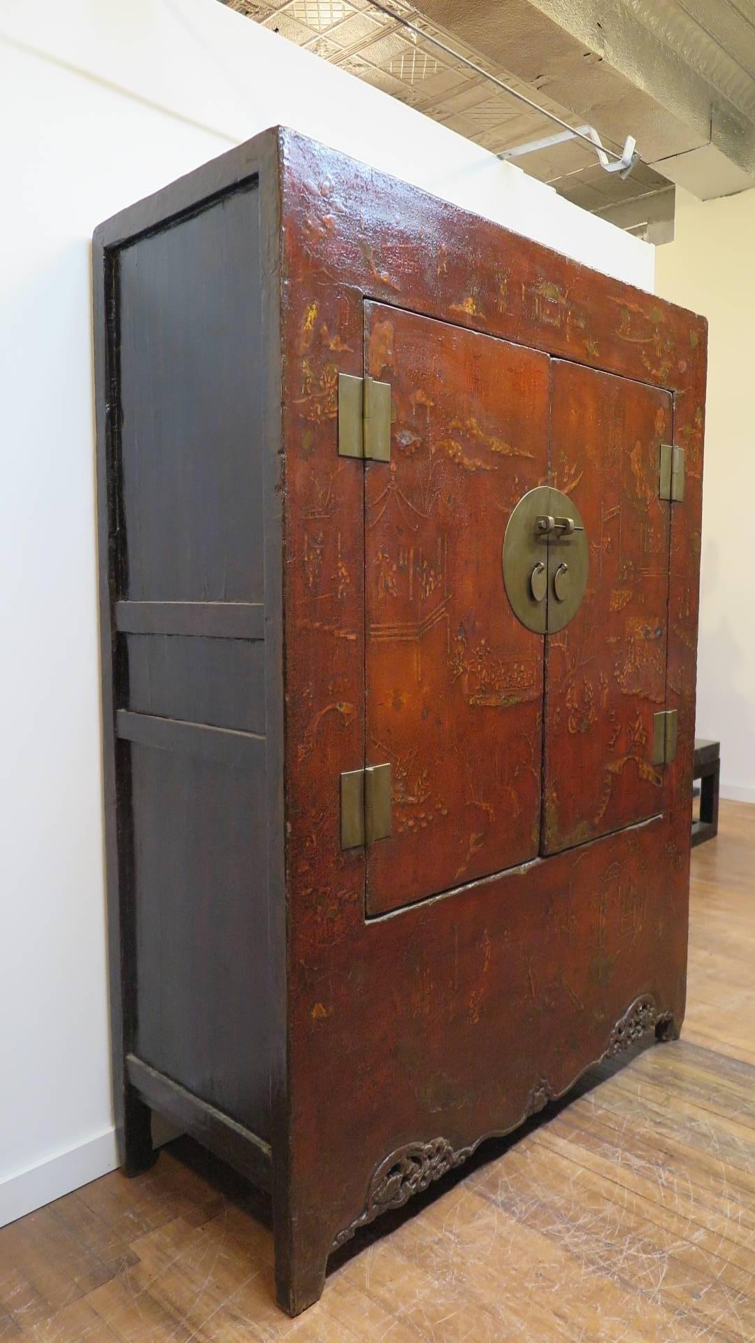 18th Century and Earlier 18th Century Chinese Cabinet For Sale