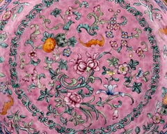 18th Century Chinese Canton Enamel Plate