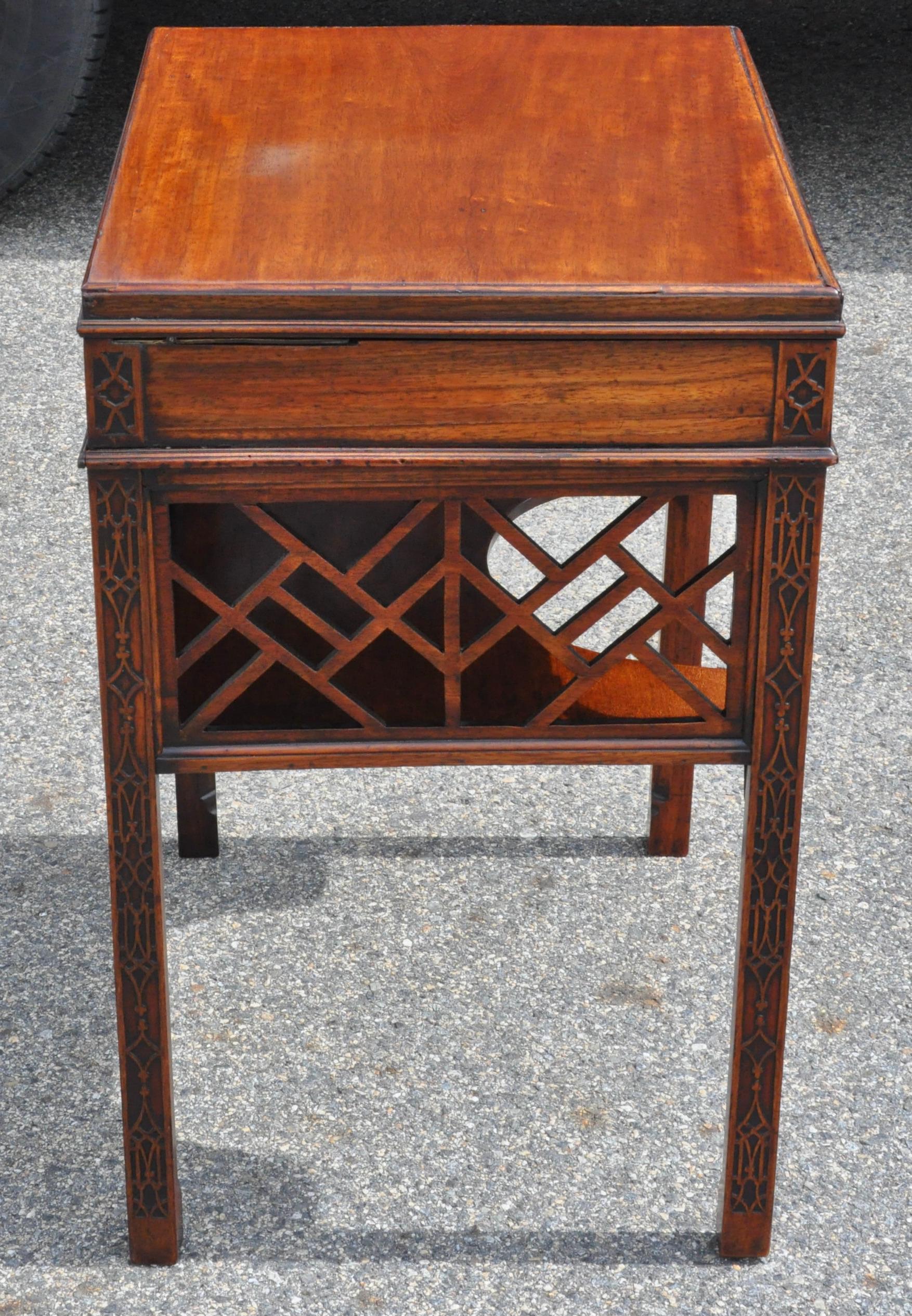 chinese chippendale side table