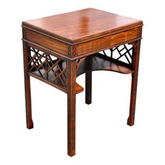 18th Century Chinese Chippendale Side Dressing Table