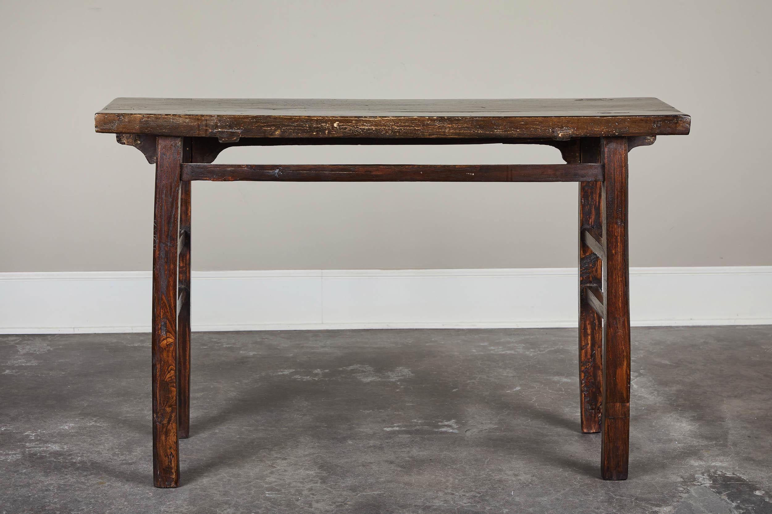 18th Century Chinese Elm Altar Table 2