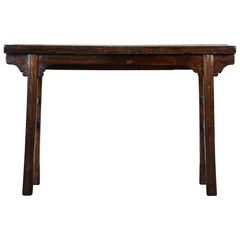 18th Century Chinese Elm Altar Table