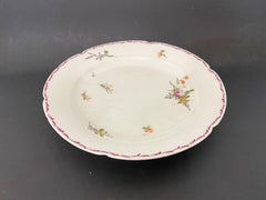 18th Century Chinese Flower Plate from the Compagnie Des Indes