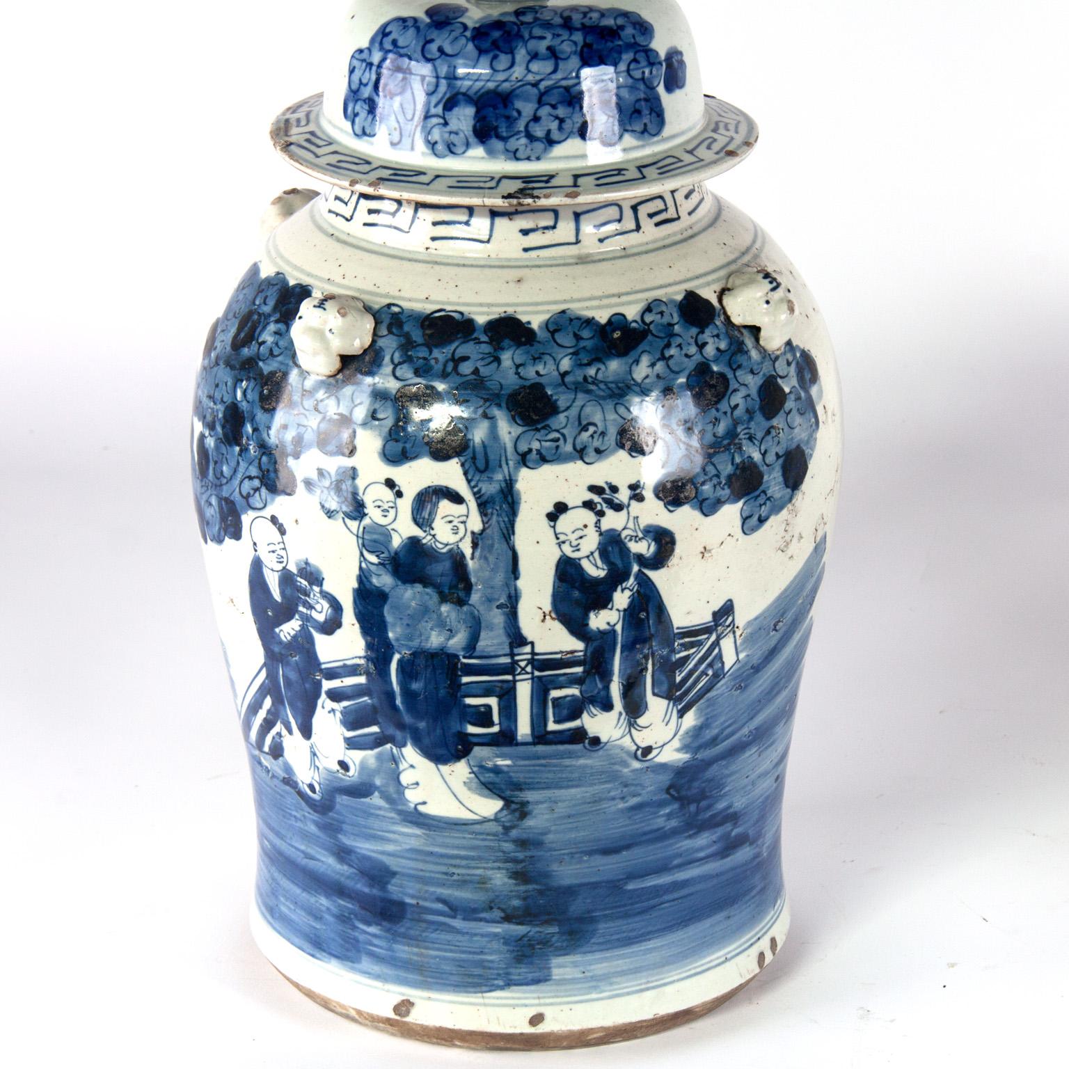 18th Century and Earlier 18th Century Chinese Ginger Jars For Sale