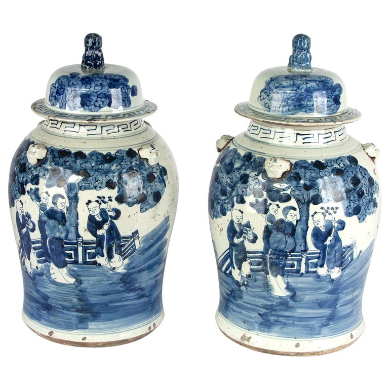 18th Century Chinese Ginger Jars For Sale at 1stDibs