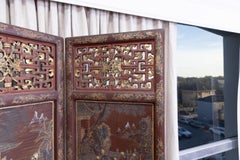 18th Century Chinese Heavily Detailed 8-Panel Coromandel Screen