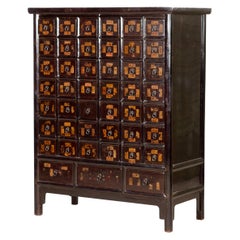 Antique 18th Century Chinese Medicine Chest
