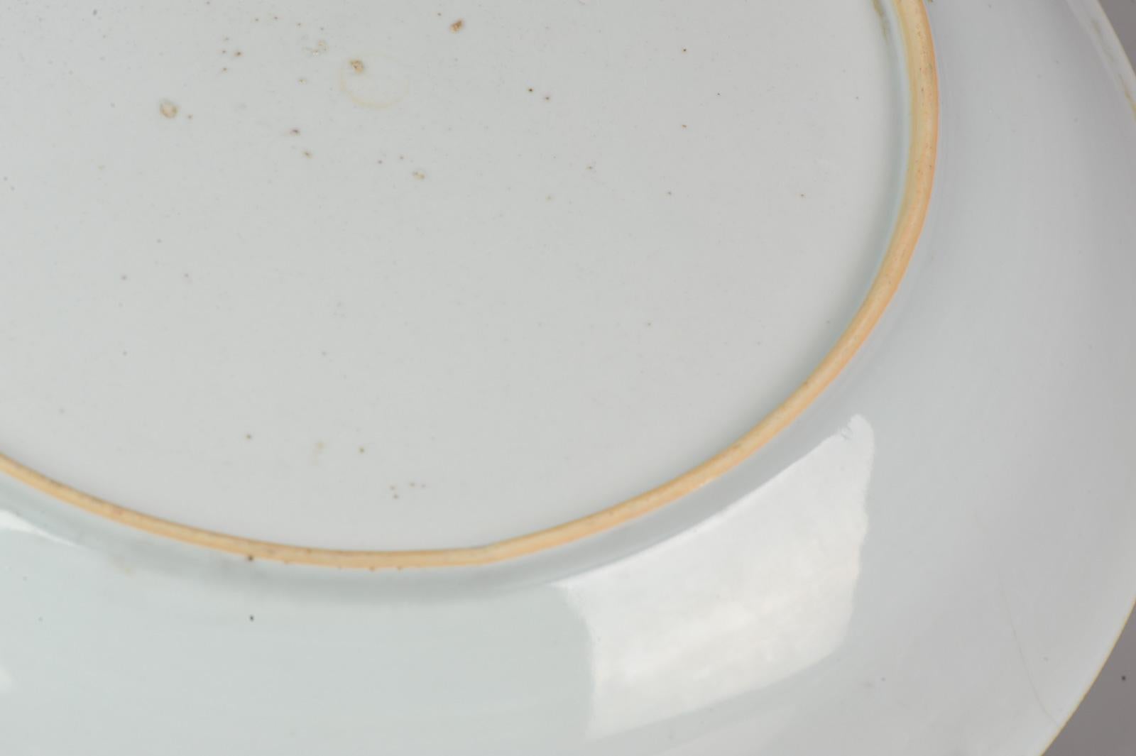 XVIIIe siècle et antérieur Porcelaine chinoise du 18ème siècle Pre Bencharong Famille Rose Noir en vente