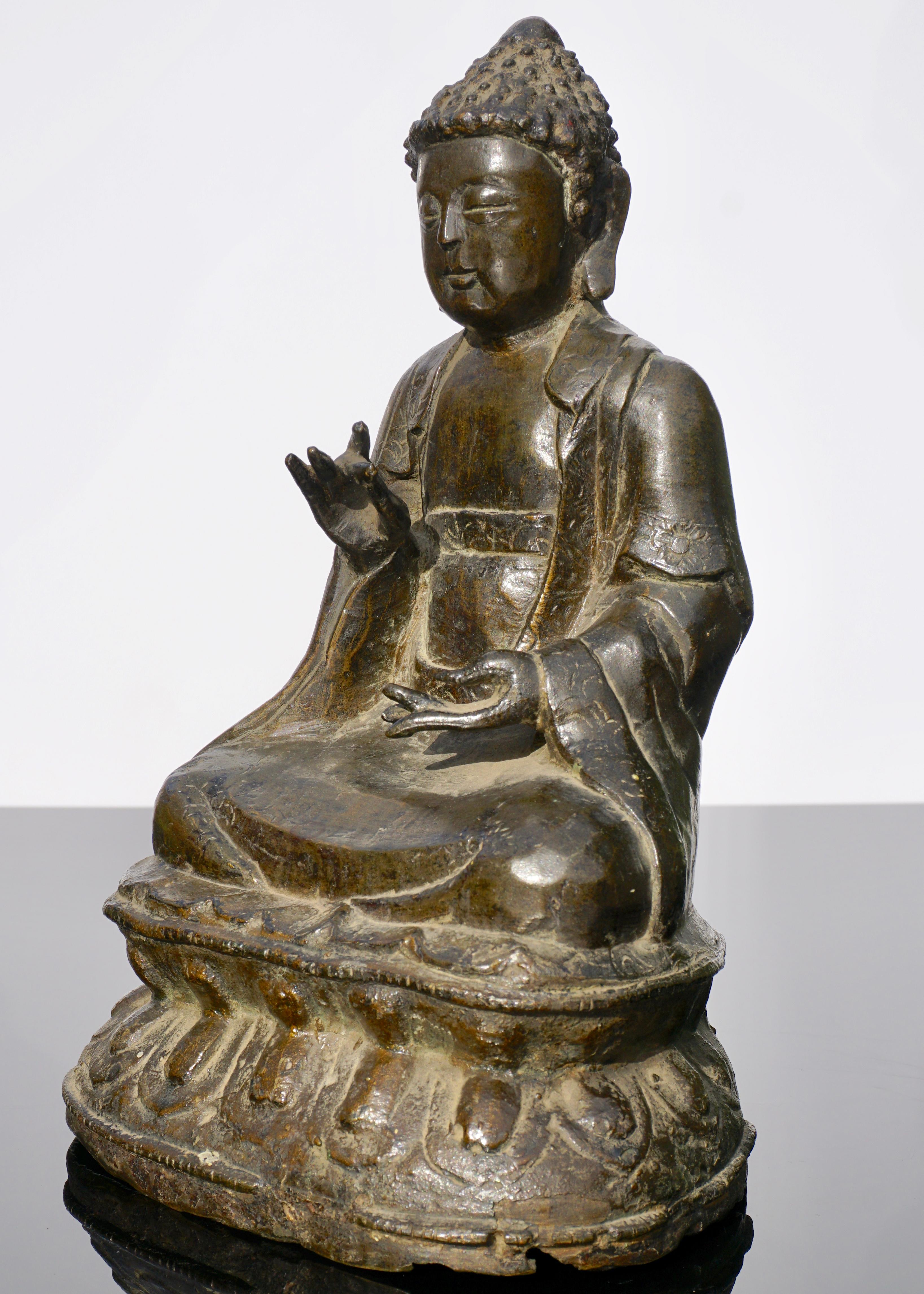 china large bronze buddha