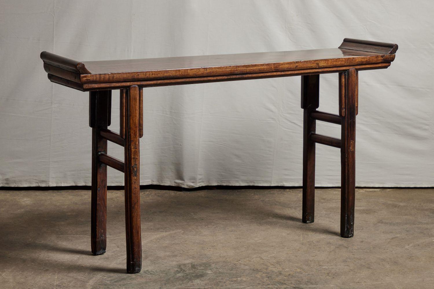 18th Century Chinese Walnut Altar Table For Sale 3