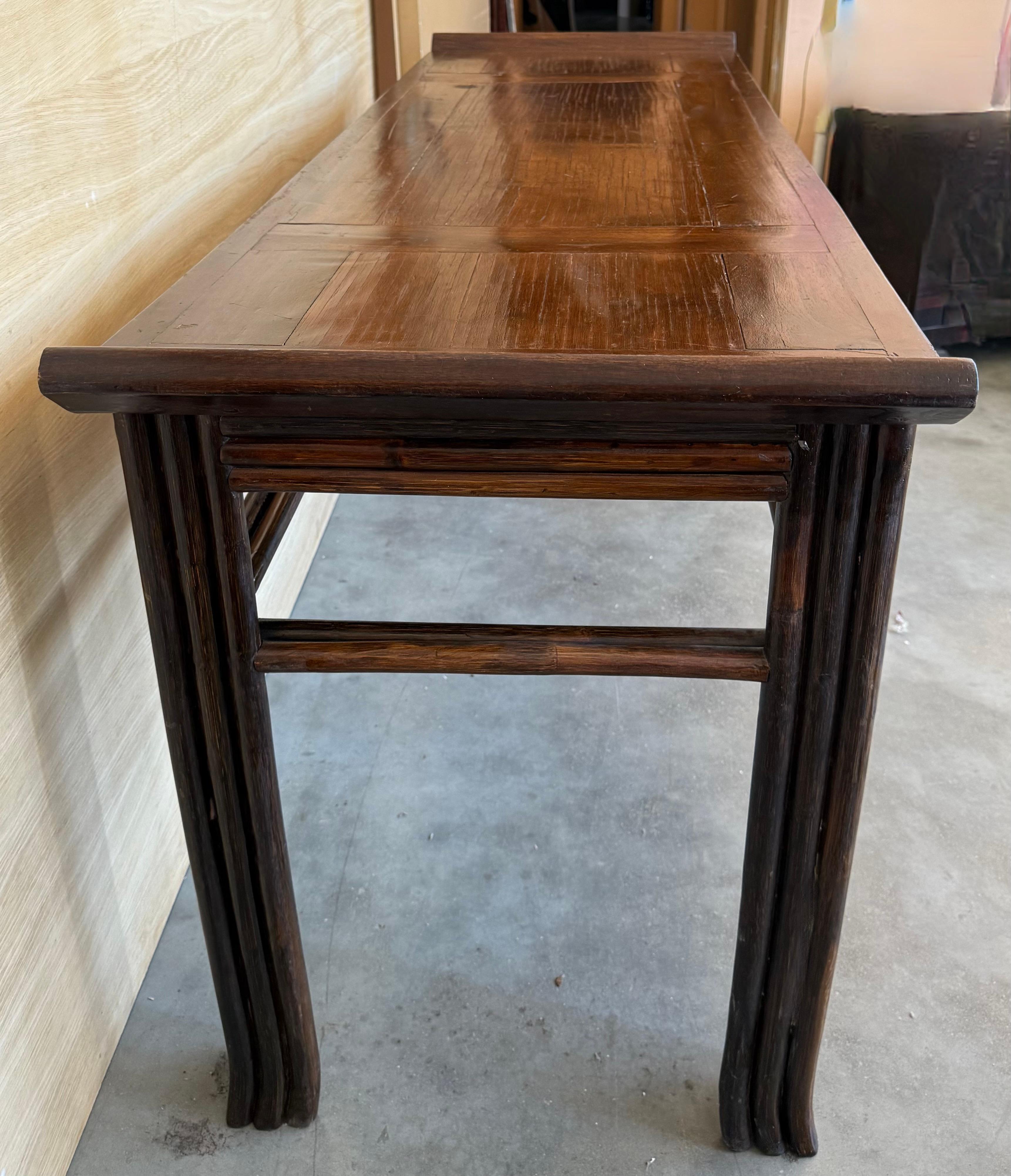 18th Century Chinese Walnut Altar Table For Sale 2