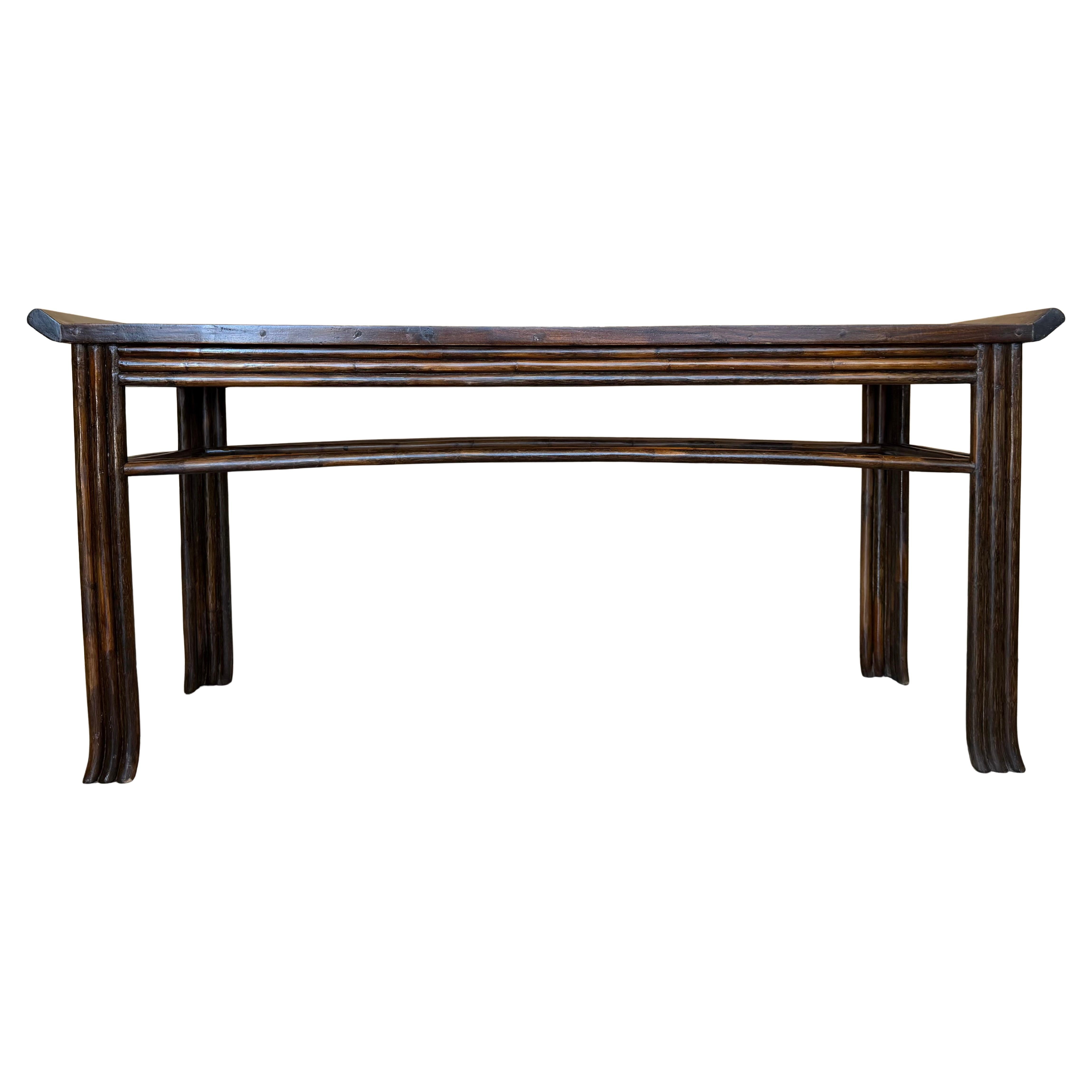 18th Century Chinese Walnut Altar Table For Sale