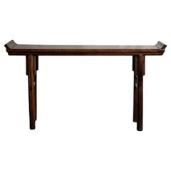 18th Century Chinese Walnut Altar Table