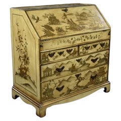 Antique 18th Century Chinoiserie Bureau