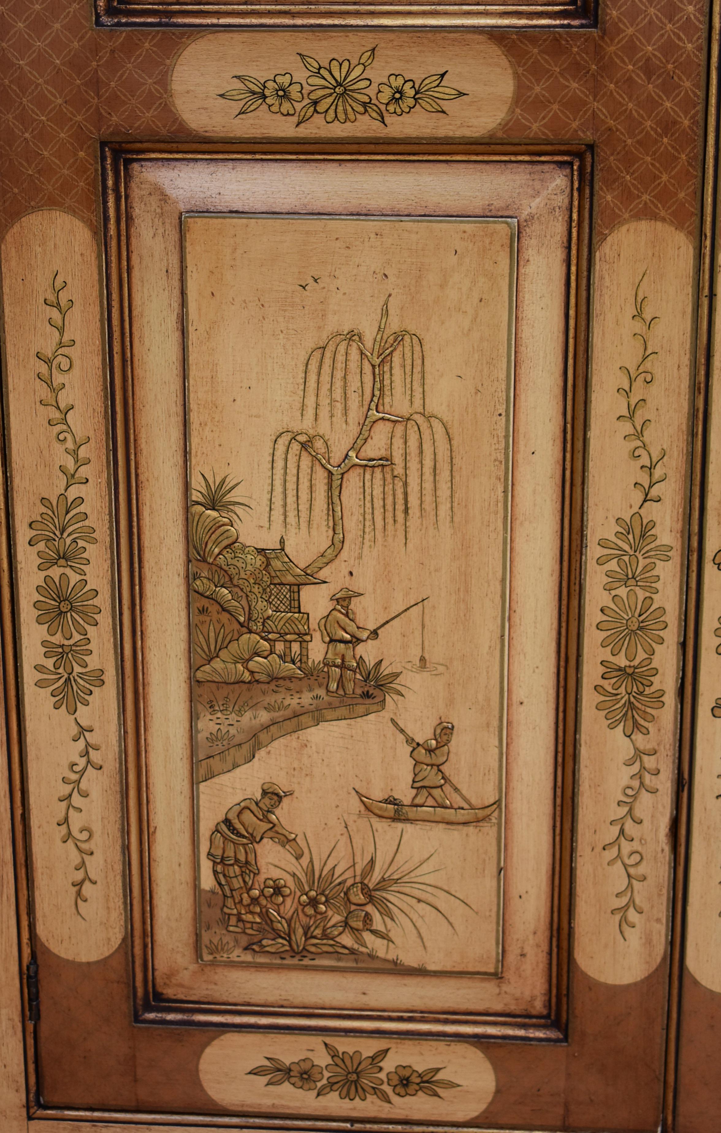 Credenza angolare Chinoiserie del XVIII secolo in vendita 4