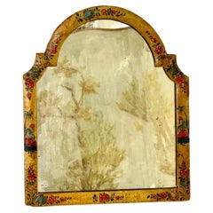 Specchio da tavolo laccato Chinoiserie del XVIII secolo