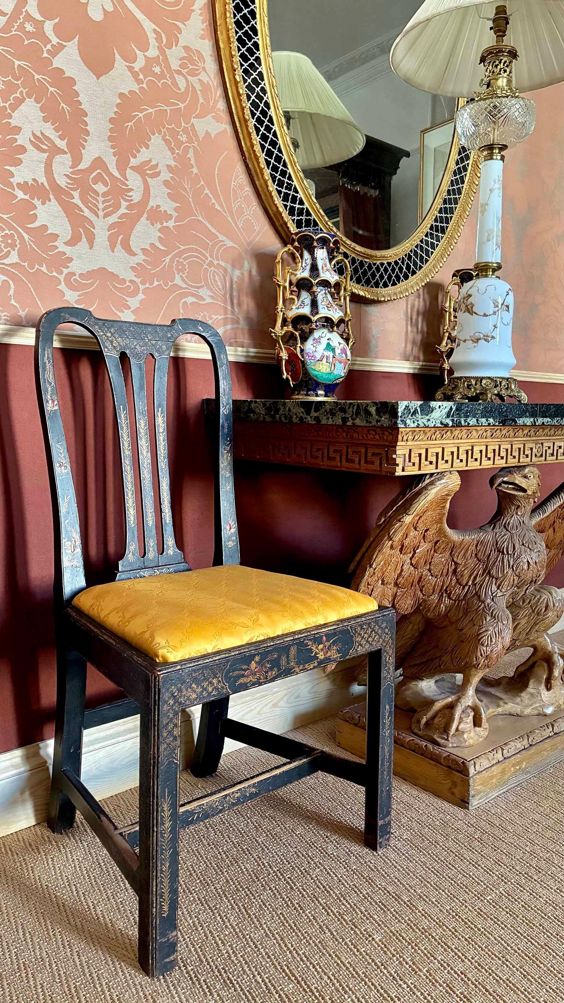 18th Century Chinoiserie Painted Chairs For Sale 13