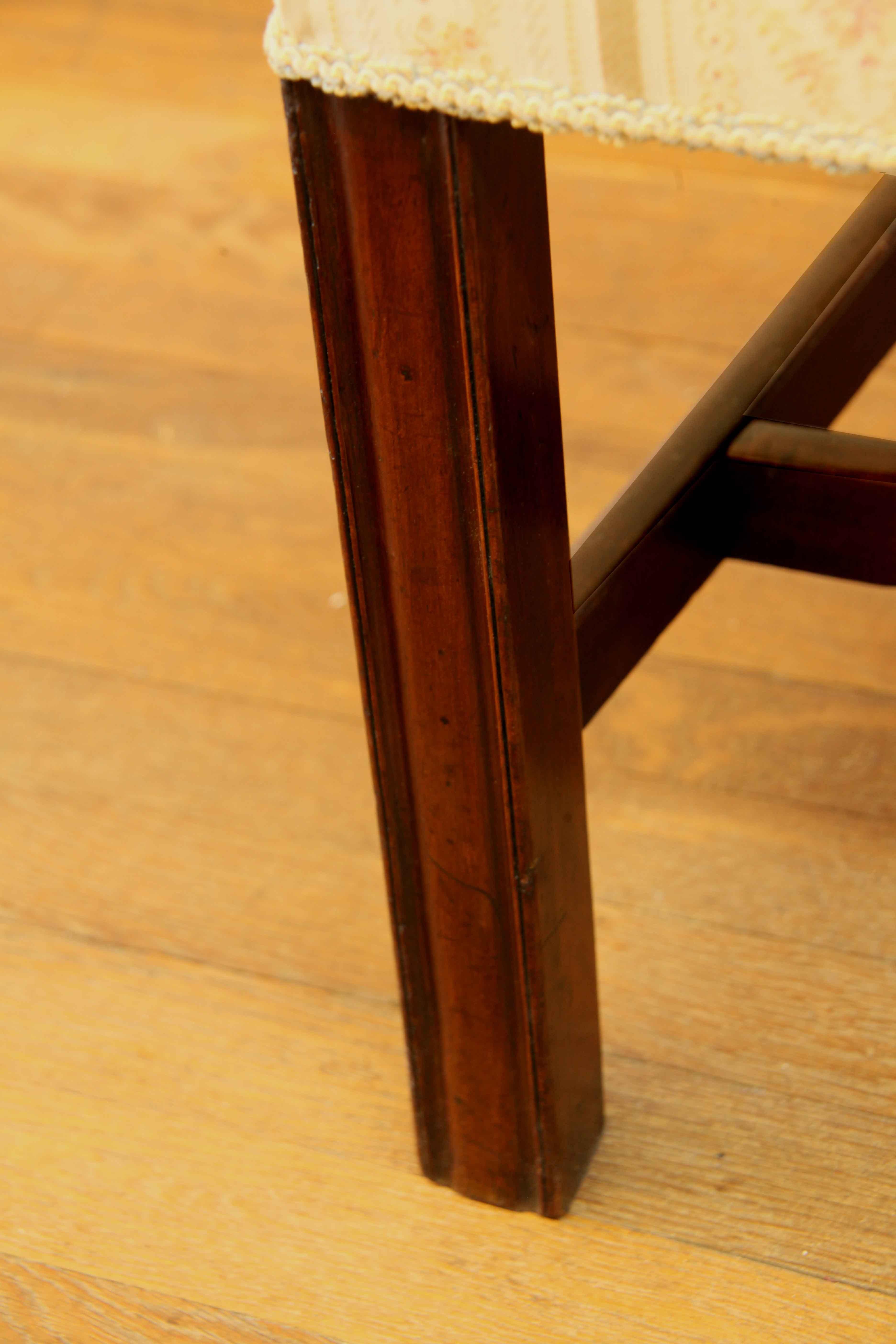 Chippendale-Sessel aus dem 18. Jahrhundert im Angebot 5