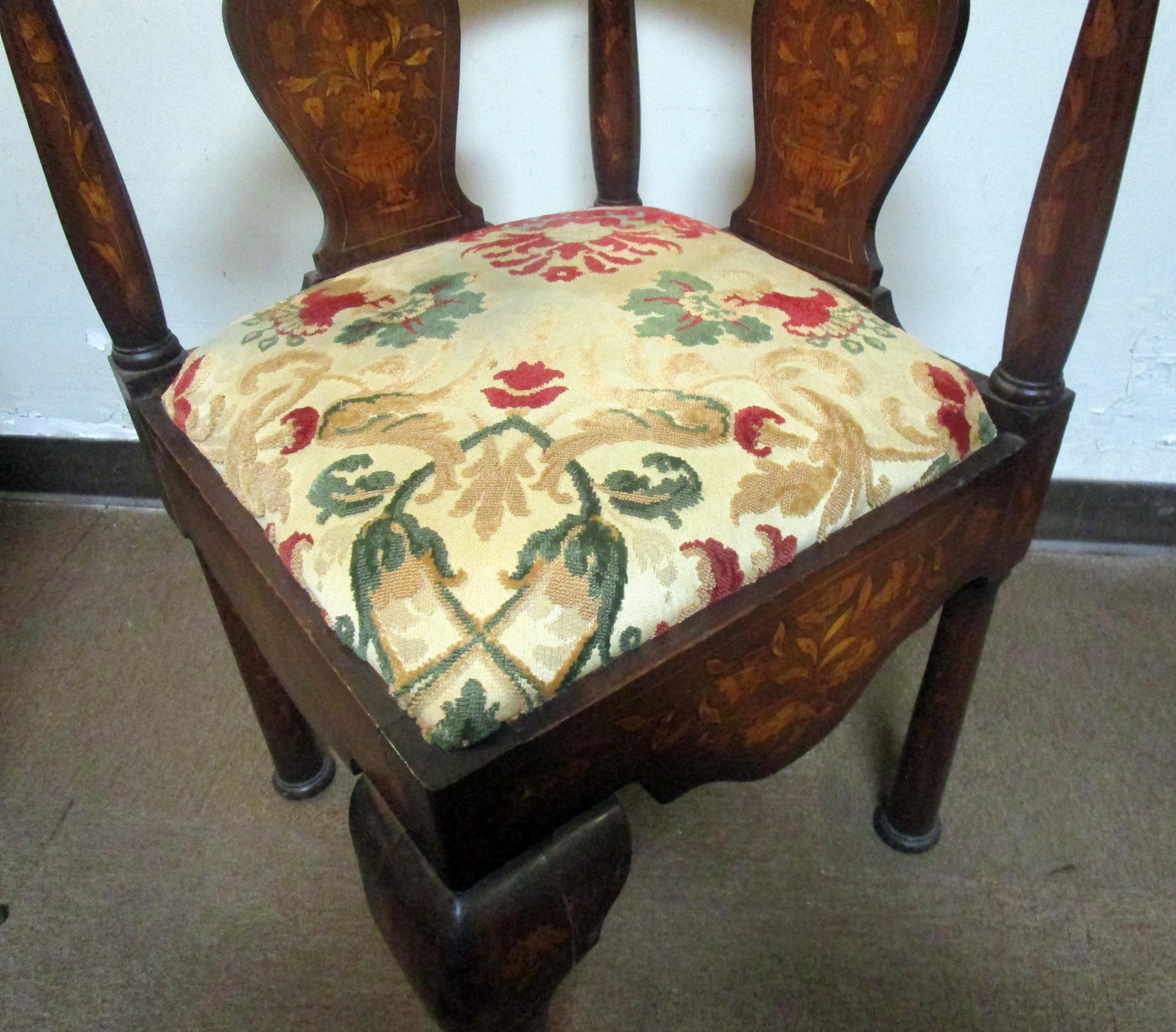 antique corner chair value