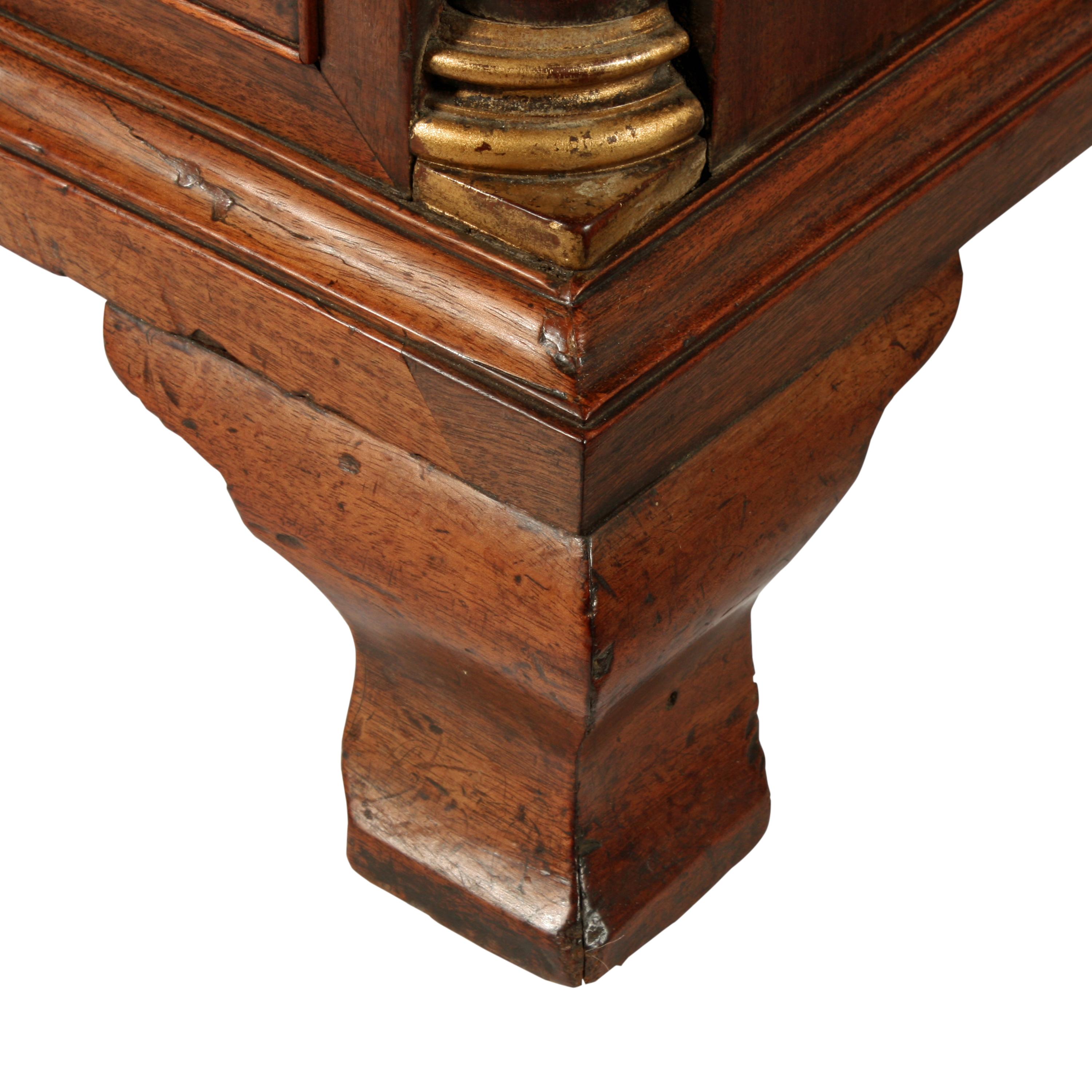 18th Century Chippendale Georgian Mahogany Bureau Desk For Sale 4