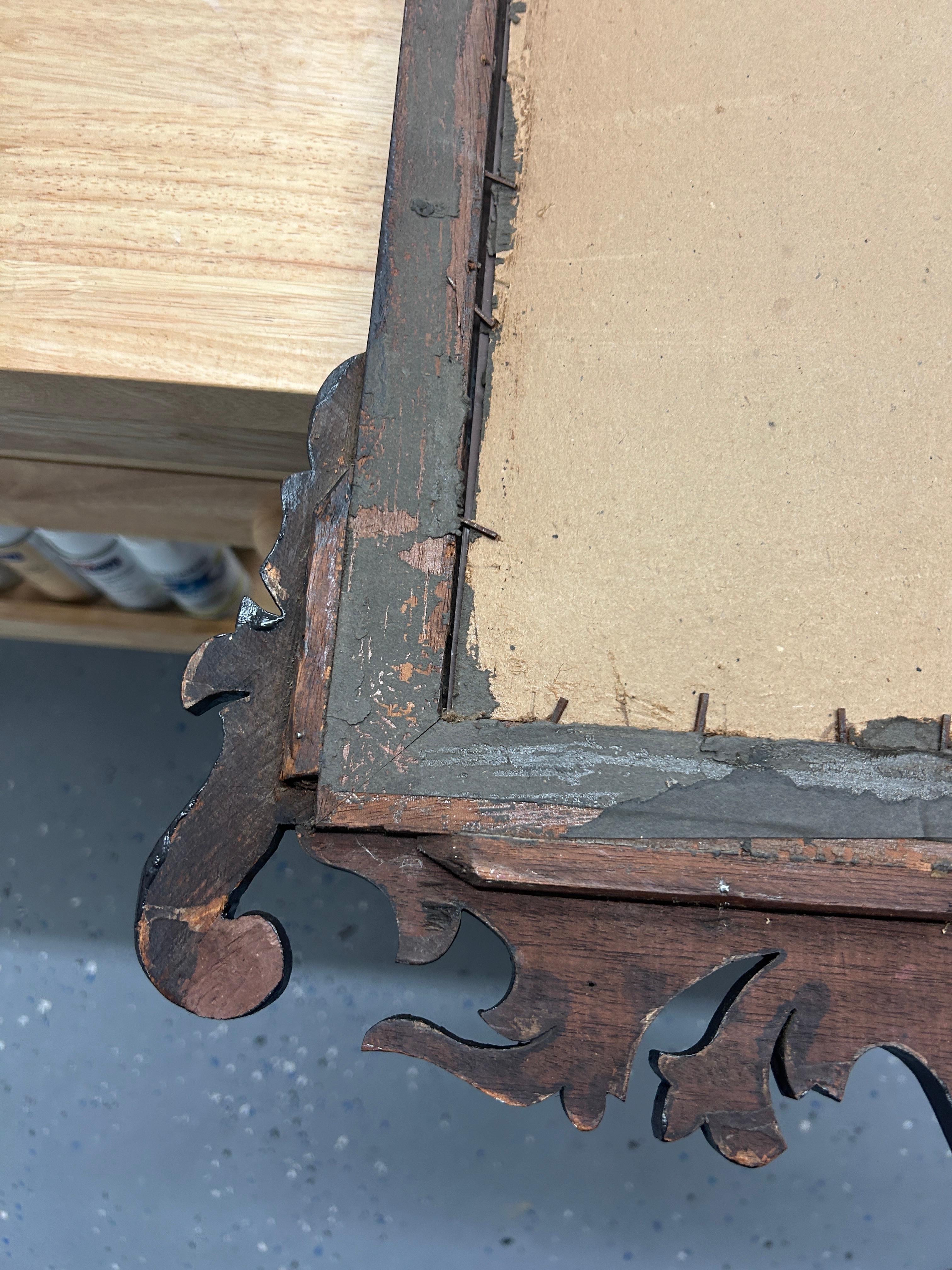 Acajou Miroir Chippendale du 18ème siècle en vente