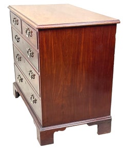 18th Century Chippendale Period Mahogany Chest Of Drawers