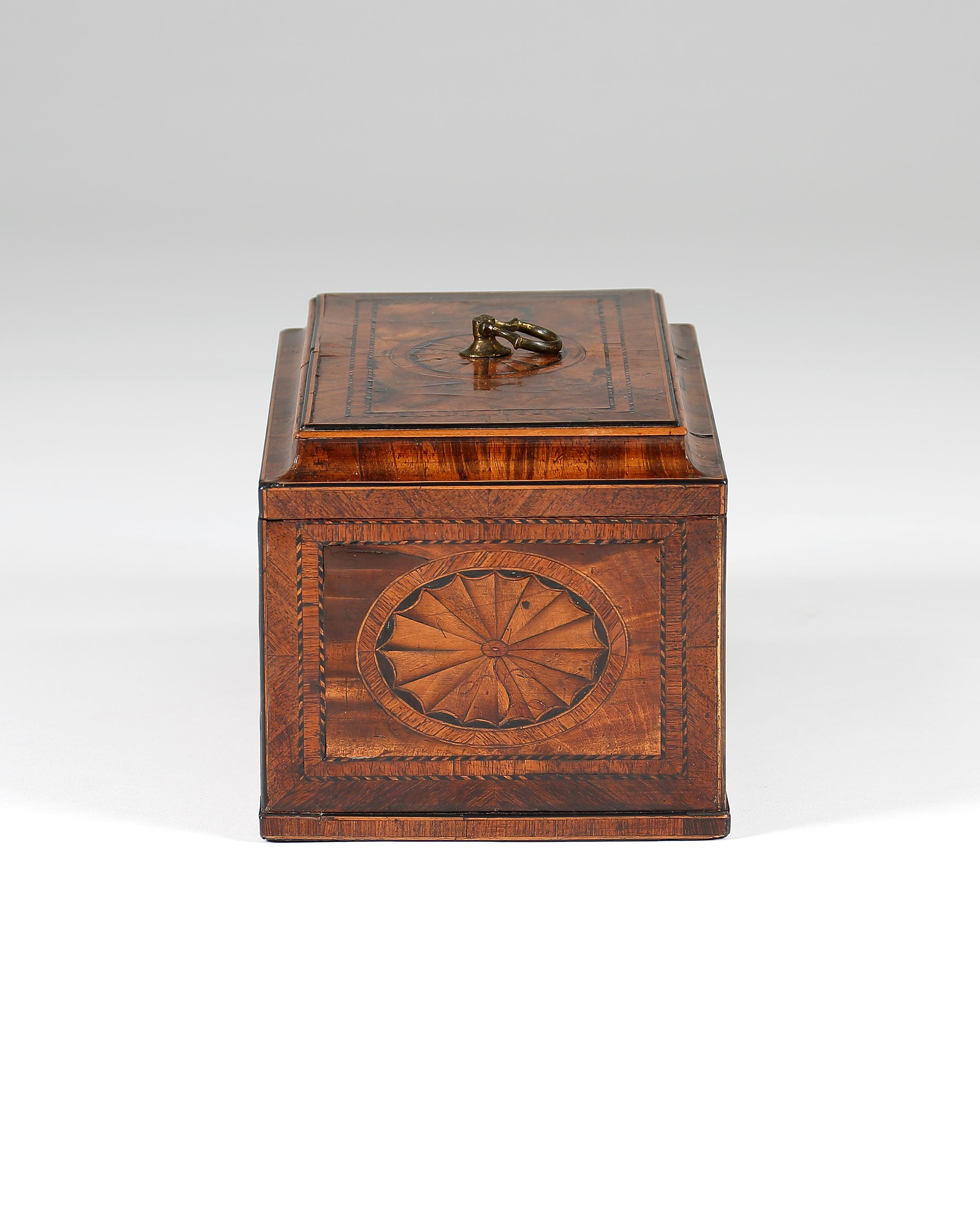 English 18th Century Chippendale period Tea Caddy or chest