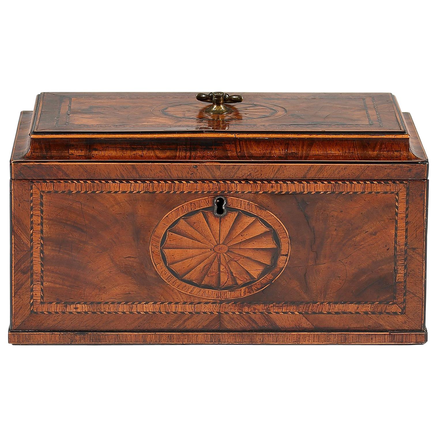 18th Century Chippendale period Tea Caddy or chest