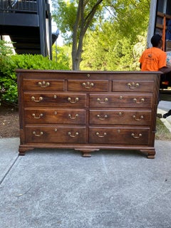 18th Century Circa 1780 English Georgian Mahogany Mule Chest