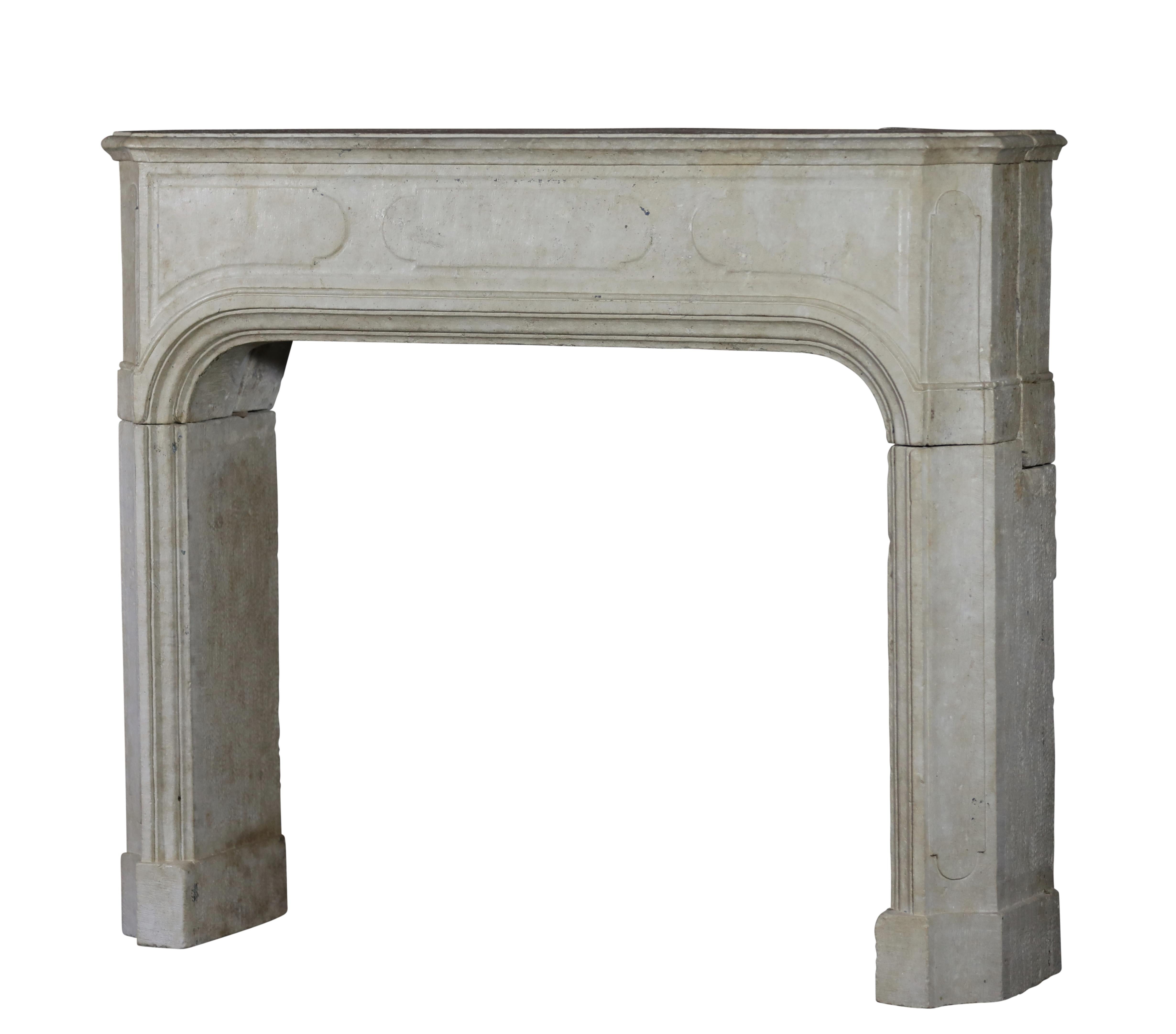 18th Century City Palace Fireplace Mantle With Original Grand Wear  For Sale 8