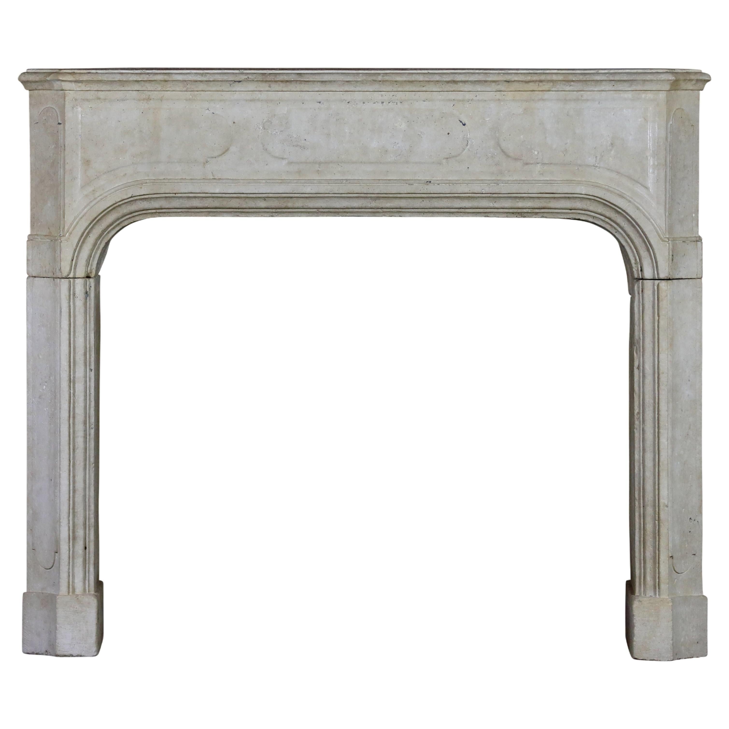 18th Century City Palace Fireplace Mantle With Original Grand Wear  For Sale