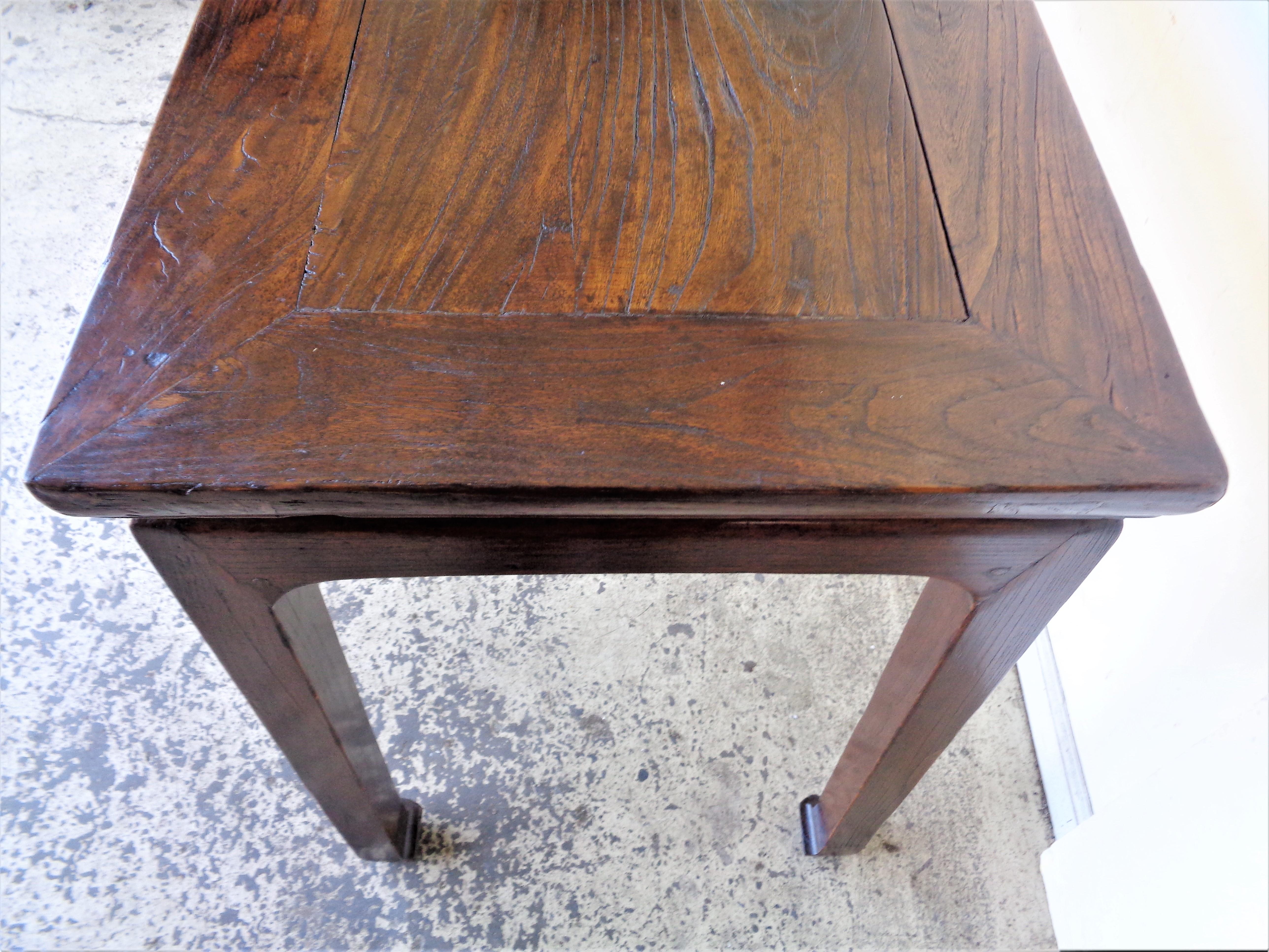 Hand-Crafted 18th Century Chinese Table For Sale