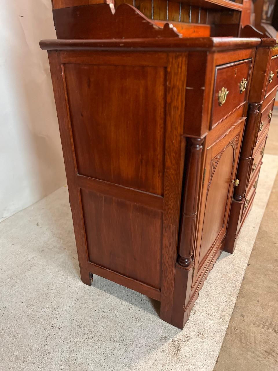 18th Century Classic Welsh Dresser. For Sale 11