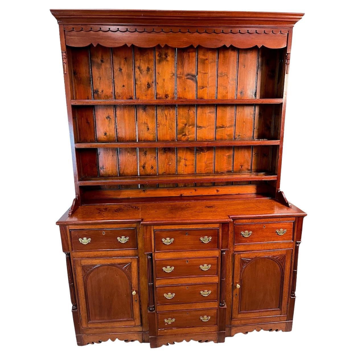 What do you display on a Welsh dresser?