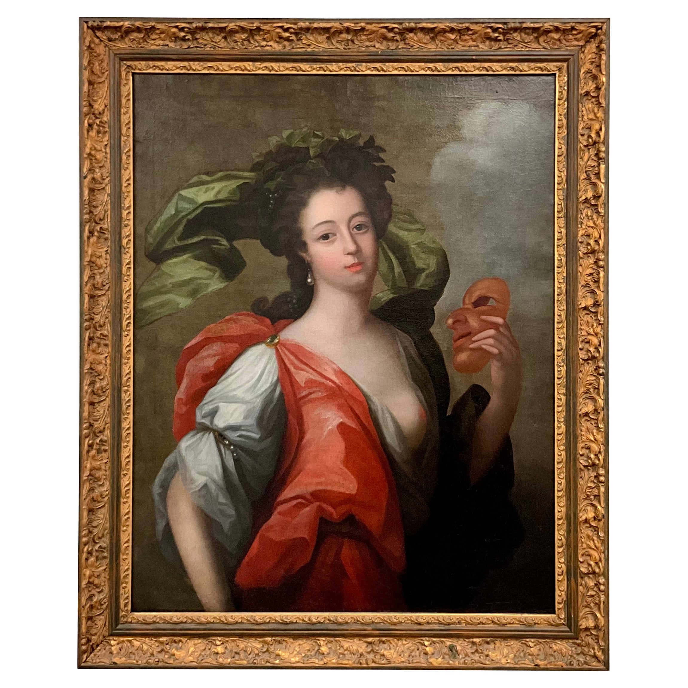 Peinture allégorique classique du 18e siècle en vente