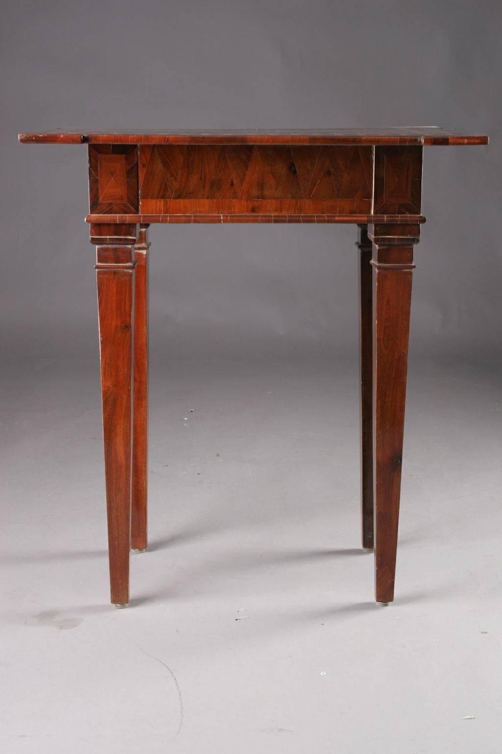 Neoclassical 18th Century Classicism Side Table For Sale