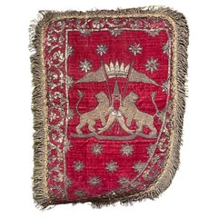 18th Century Coat of Arms Pillow