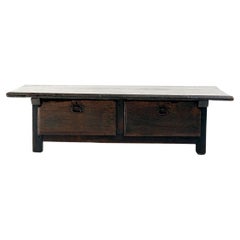 Antique 18th Century Coffee Table made from a Banker or Merchant’s Table
