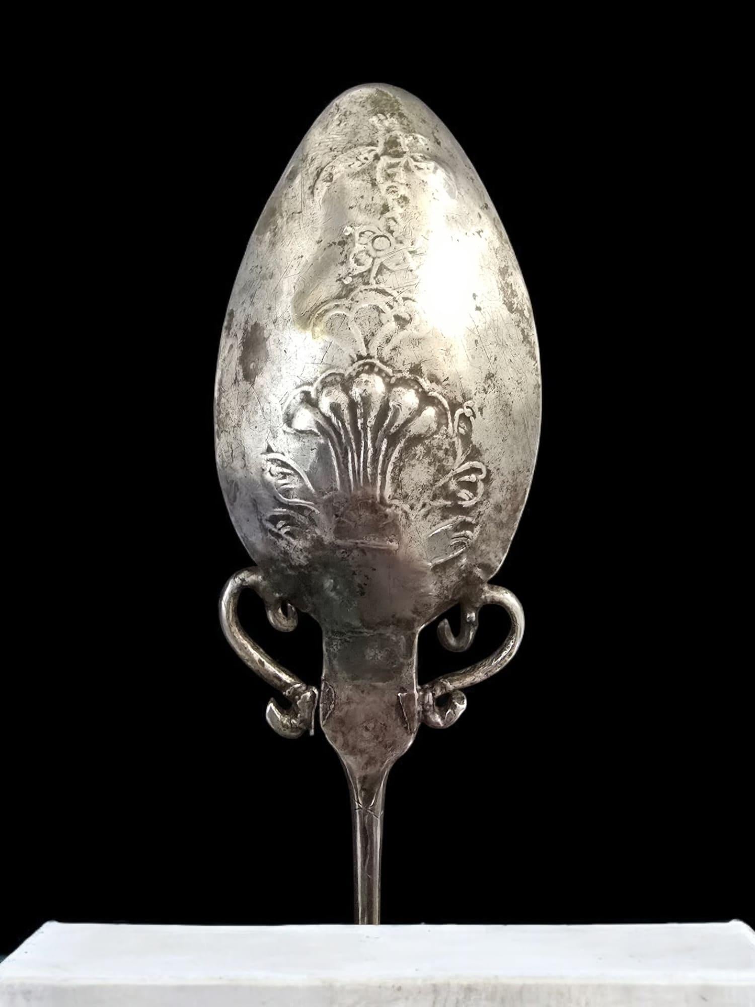 Haarnadel aus Silber aus der Kolonialzeit des 18. Jahrhunderts - Peru 6
