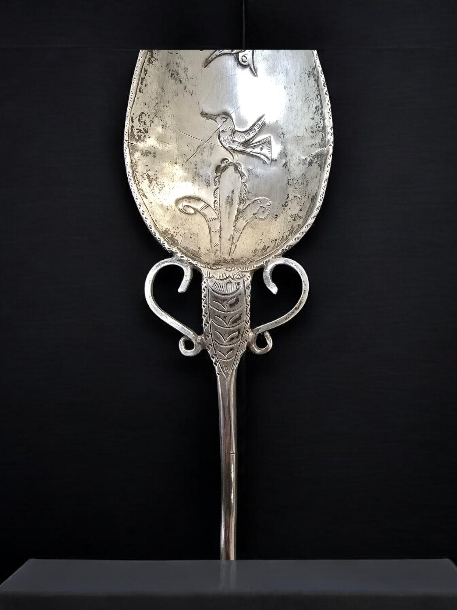 Haarnadel aus Silber aus der Kolonialzeit des 18. Jahrhunderts - Peru 7