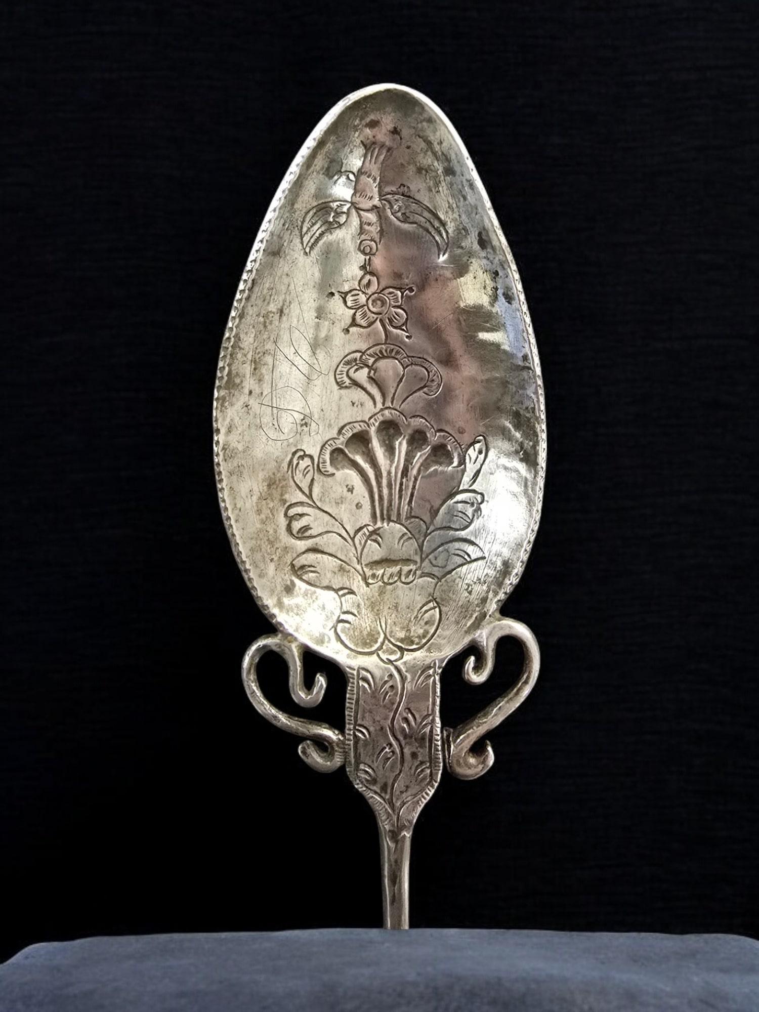 Haarnadel aus Silber aus der Kolonialzeit des 18. Jahrhunderts - Peru 7