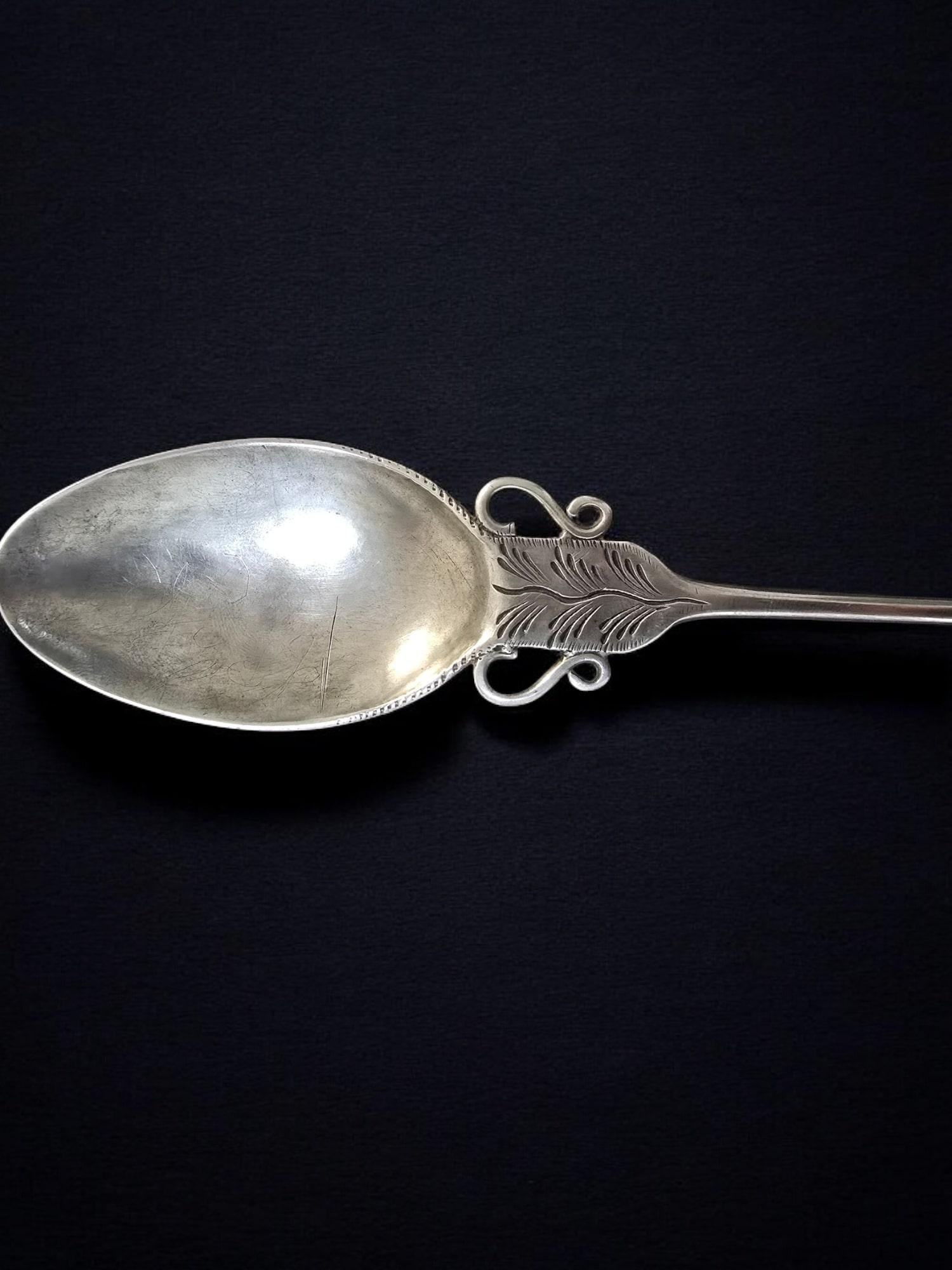 Haarnadel aus Silber aus der Kolonialzeit des 18. Jahrhunderts - Peru (Mitte des 18. Jahrhunderts)