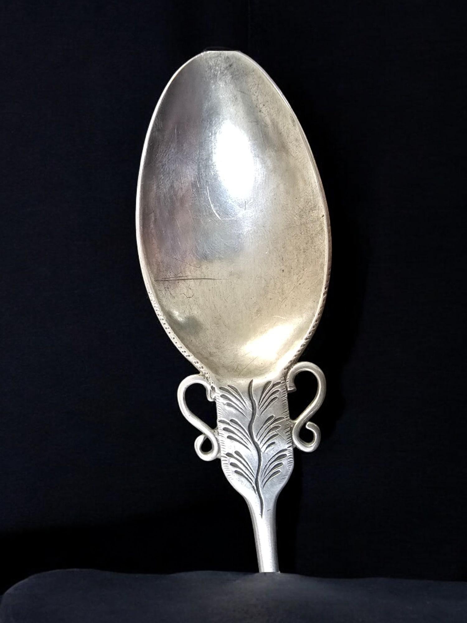 Haarnadel aus Silber aus der Kolonialzeit des 18. Jahrhunderts - Peru 1