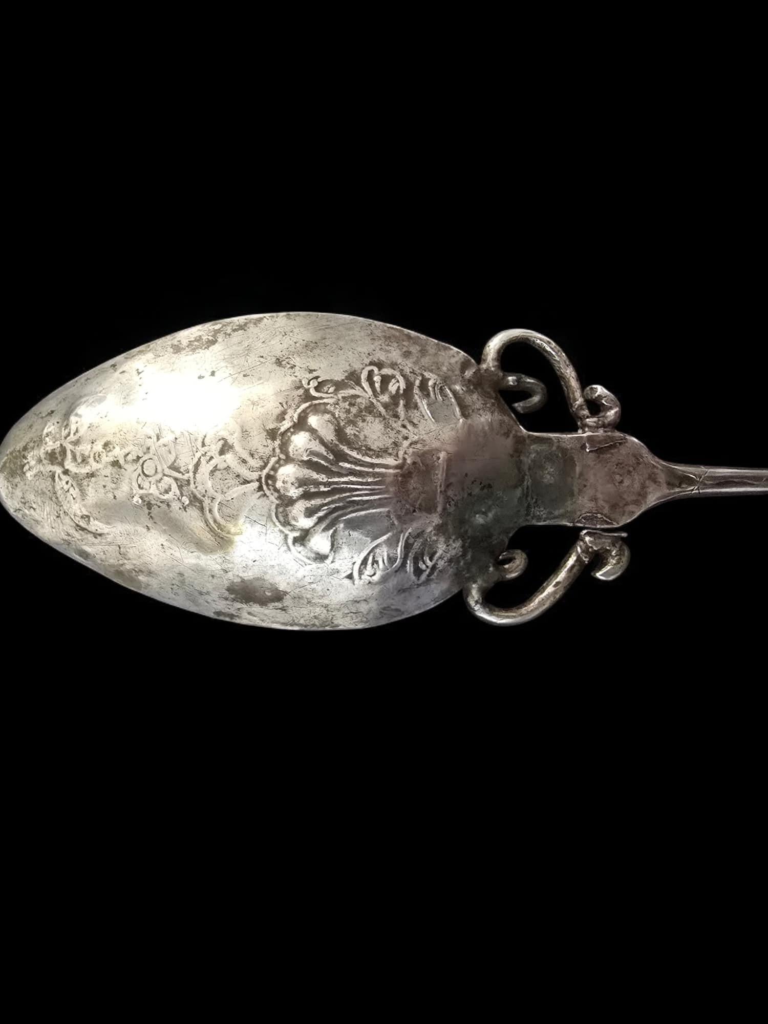 Haarnadel aus Silber aus der Kolonialzeit des 18. Jahrhunderts - Peru 1