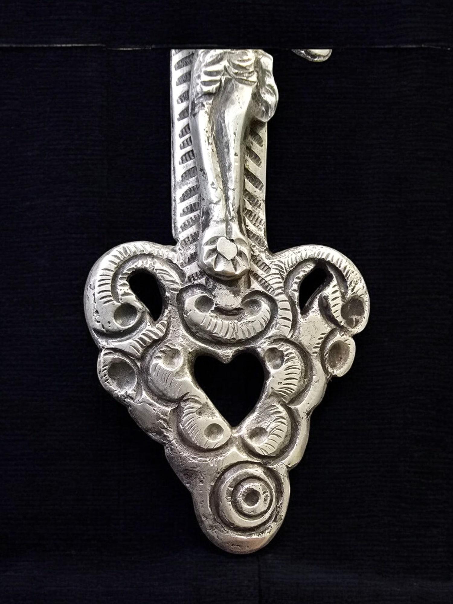 18th-Century Colonial Solid Silver Cross – Peru 4