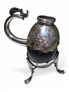 18th-Century Colonial Solid Silver Mate Cup