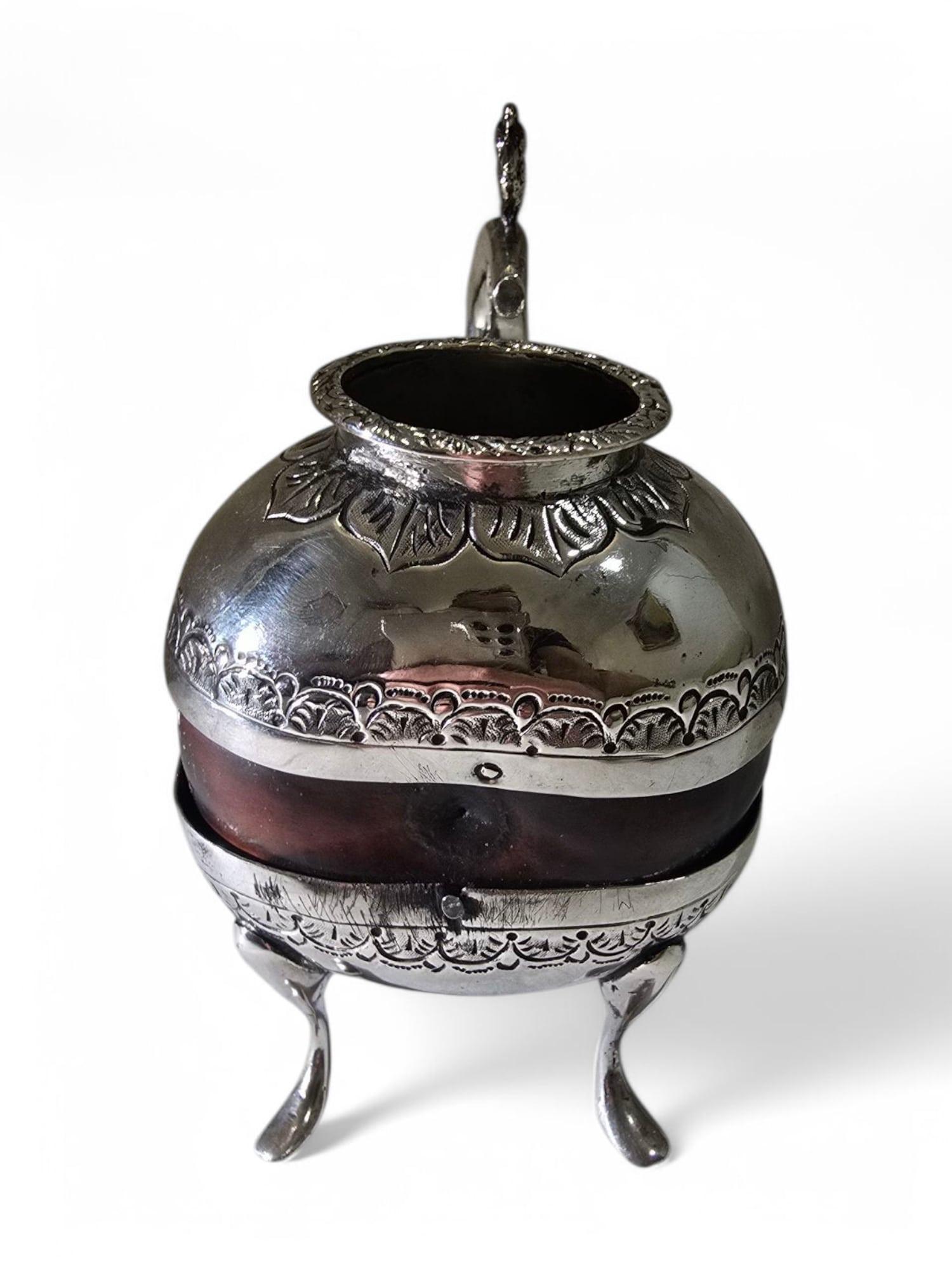 Coupe de matelot en argent massif Coloni du 18e siècle Bon état - En vente à Madrid, ES