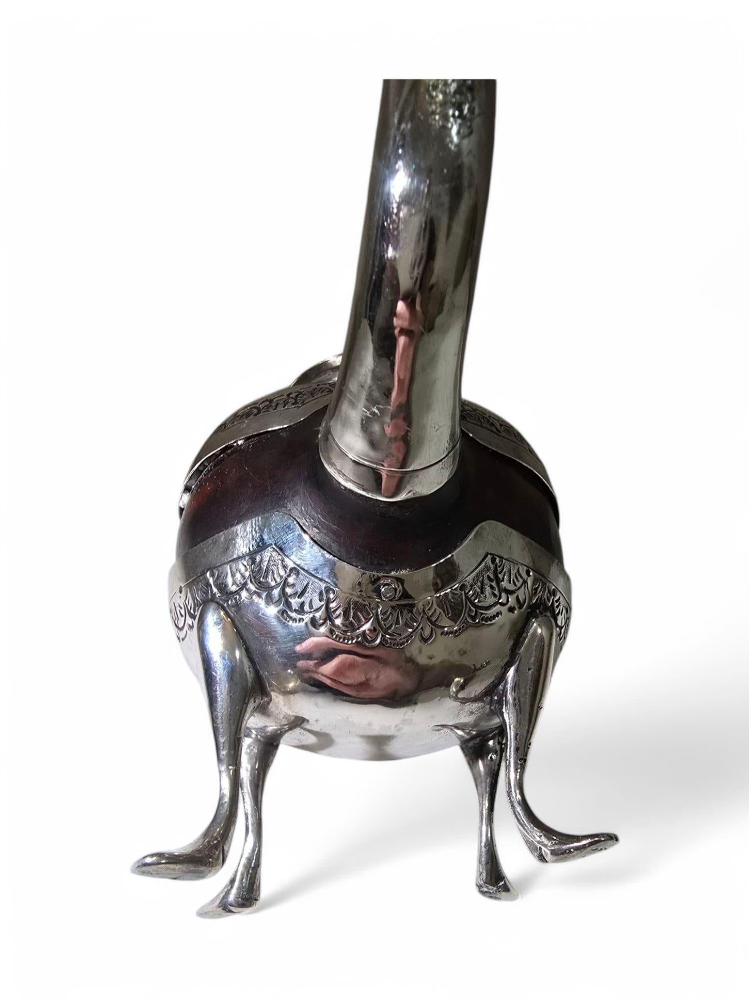Fin du XVIIIe siècle Coupe de matelot en argent massif Coloni du 18e siècle en vente
