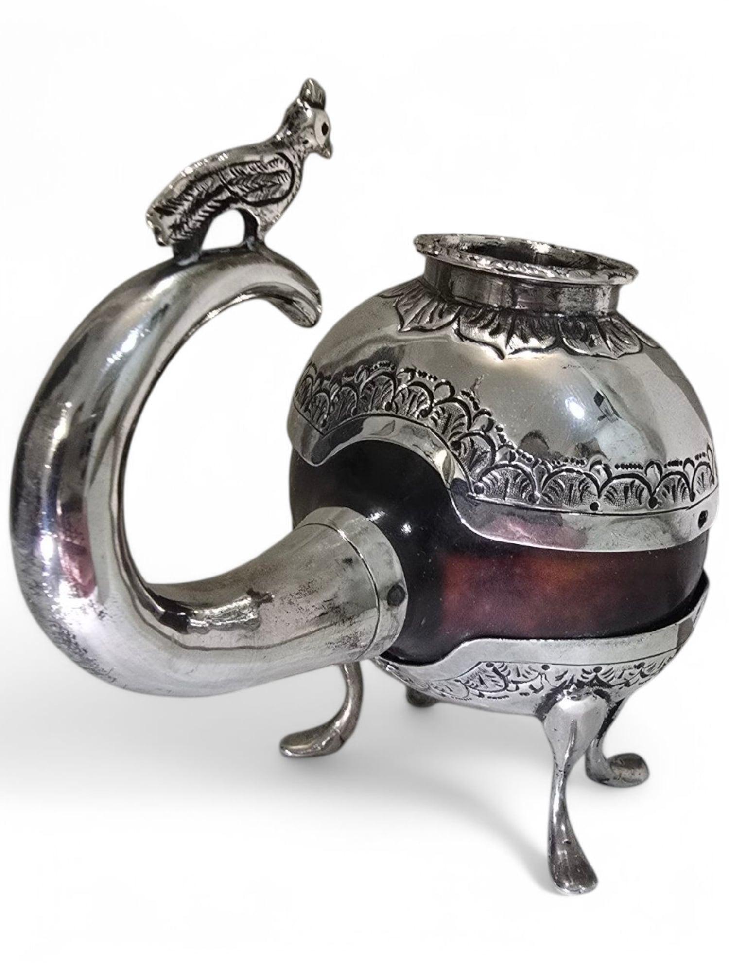 Coupe de matelot en argent massif Coloni du 18e siècle en vente 1