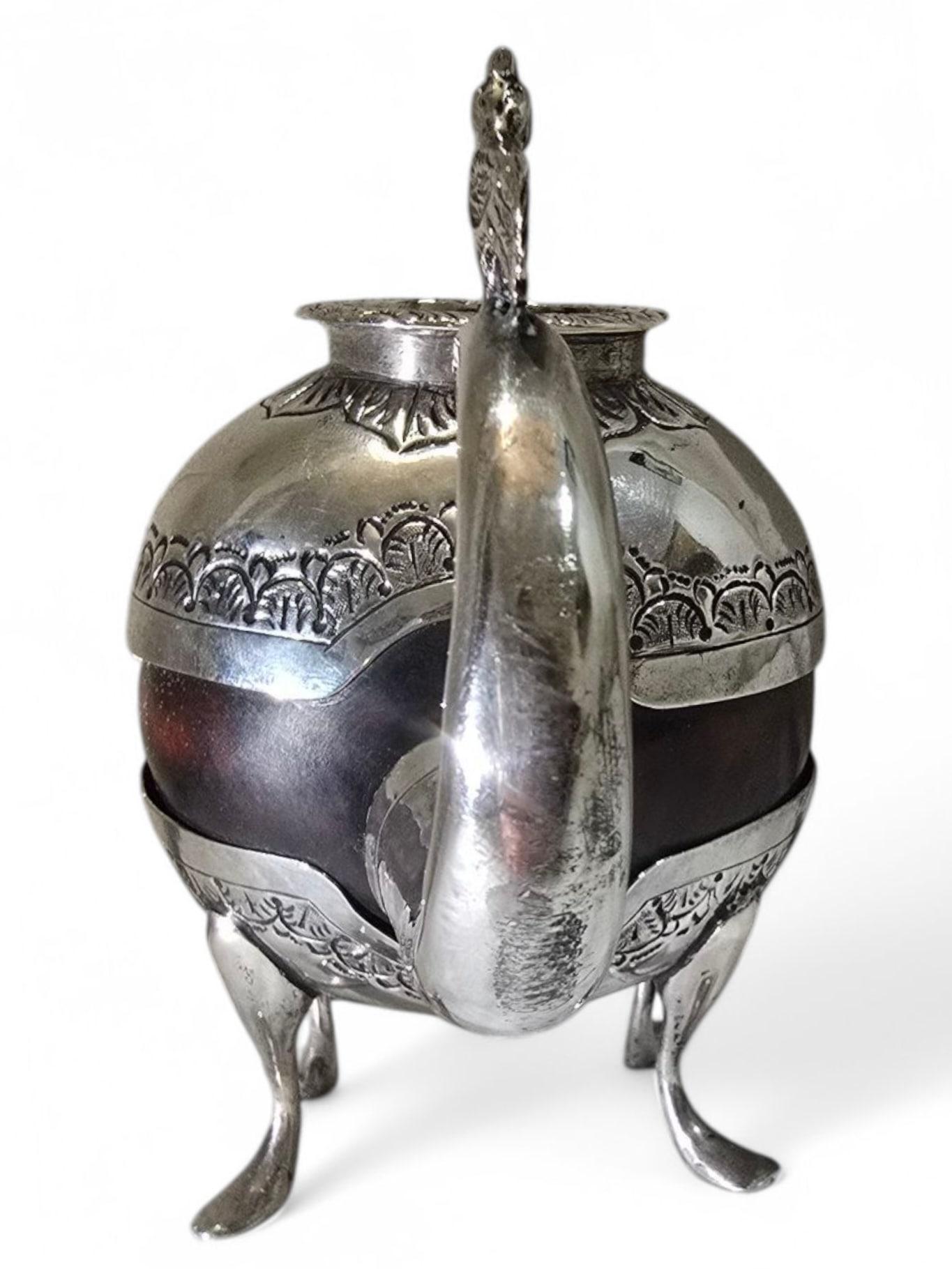 Coupe de matelot en argent massif Coloni du 18e siècle en vente 3